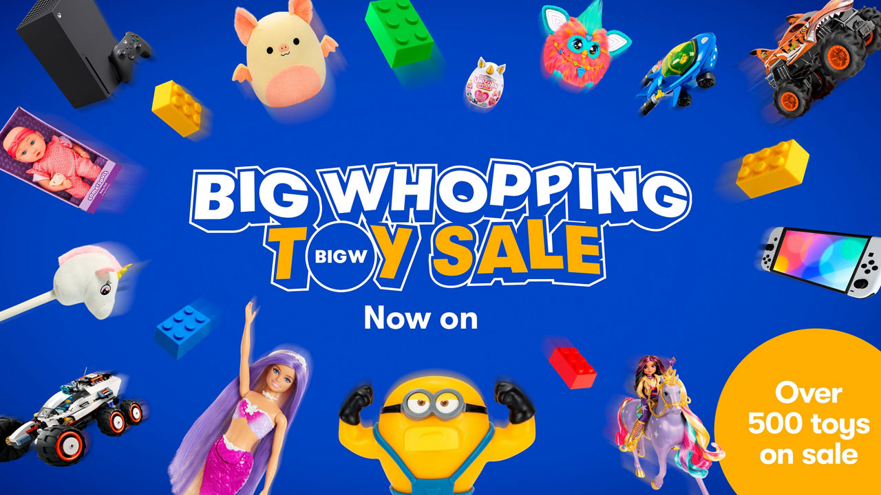 BIG W launches Big Whopping Toy Sale